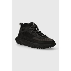 Kožené sneakers boty Timberland Greenstride Motion 6 černá barva, TB0A5VAC0151