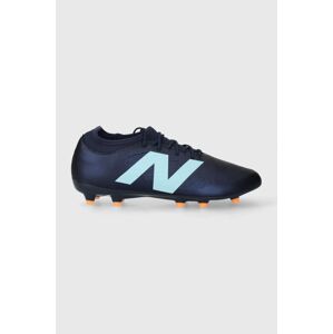 Fotbalové boty New Balance Tekela Magique FG V4+ tmavomodrá barva