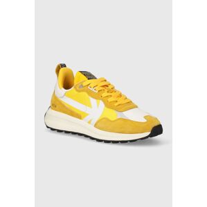 Sneakers boty Kaotiko VANCOUVER žlutá barva, AM001.02.2600