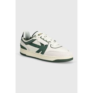 Sneakers boty Kaotiko BOSTON PIPING zelená barva, AO005.03.2600