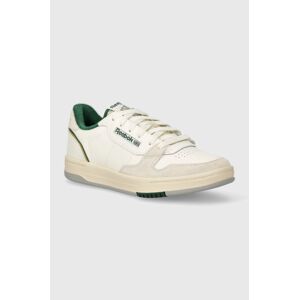Kožené sneakers boty Reebok Classic PHASE COURT béžová barva, 100074468