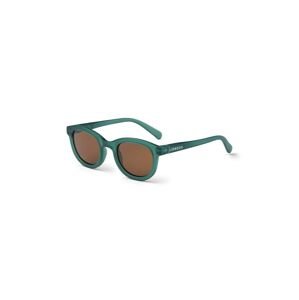 Dětské sluneční brýle Liewood Ruben Sunglasses 1-3 Y zelená barva