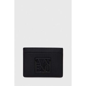 Pouzdro na karty Armani Exchange černá barva, 948573 0A874