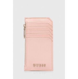Peněženka Guess růžová barva, RW1630 P4201