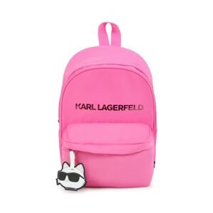 Dětský batoh Karl Lagerfeld růžová barva, velký, s aplikací