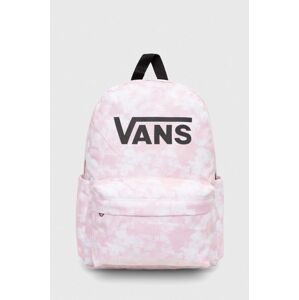 Dětský batoh Vans OLD SKOOL GROM BACKPACK růžová barva, velký, s potiskem