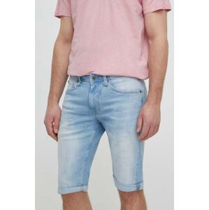 Džínové šortky Pepe Jeans STRAIGHT pánské, PM801081MN6