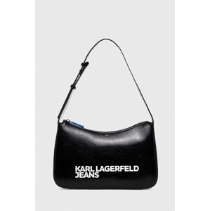 Kabelka Karl Lagerfeld Jeans černá barva