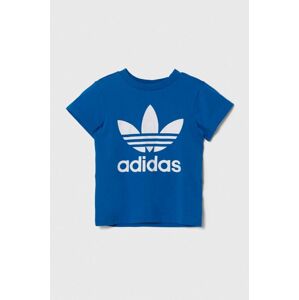 Dětské bavlněné tričko adidas Originals TREFOIL TEE s potiskem