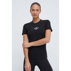 Tričko adidas Originals černá barva, IT9421