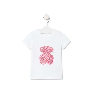 Dětské bavlněné tričko Tous růžová barva