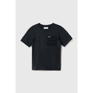 Dětské tričko Columbia Washed Out Utility černá barva