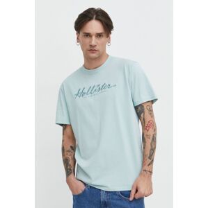 Bavlněné tričko Hollister Co. s aplikací