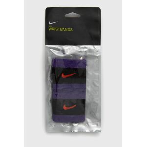 Čelenka Nike (2-pack) fialová barva