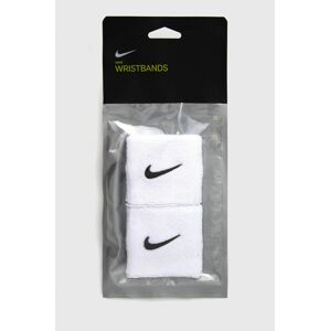 Pásek na zápěstí Nike bílá barva