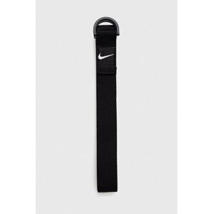 Jógový pás Nike černá barva