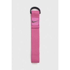 Jógový pás Nike růžová barva