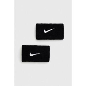 Náramky Nike 2-pack černá barva