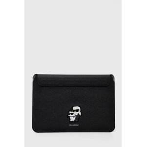 Obal na notebook Karl Lagerfeld Sleeve 14" černá barva