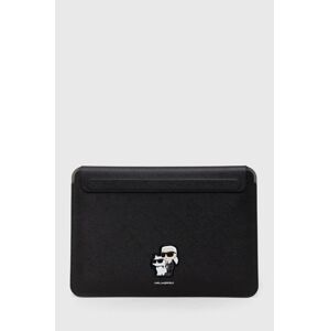 Obal na notebook Karl Lagerfeld Sleeve 16" černá barva