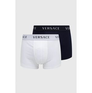 Boxerky Versace ( 2-pak) pánské, bílá barva