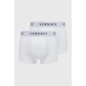 Boxerky Versace ( 2-pak) pánské, bílá barva