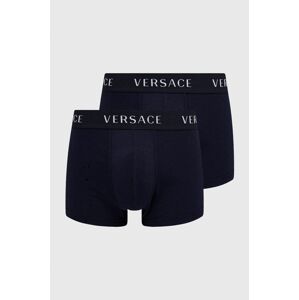 Boxerky Versace ( 2-pack) pánské, tmavomodrá barva, AU04020