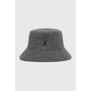 Vlněný klobouk Kangol šedá barva, vlněný, K3191ST.FL034-FL034