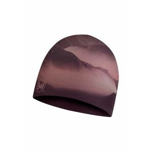 Oboustranná čepice Buff fialová barva, z tenké pleteniny