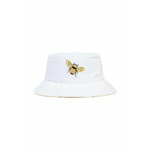 Bavlněná čepice Goorin Bros bílá barva