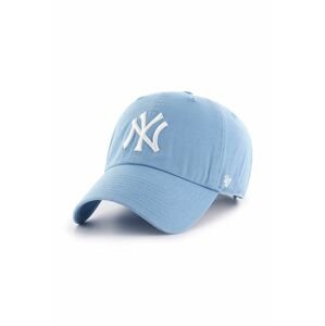 Bavlněná baseballová čepice 47brand MLB New York Yankees s aplikací, B-RGW17GWSNL-COA