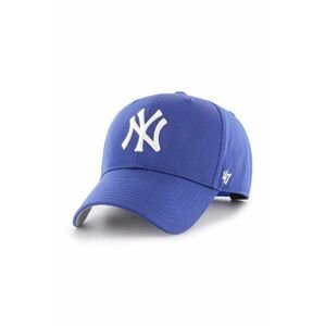 Bavlněná baseballová čepice 47brand MLB New York Yankees s aplikací