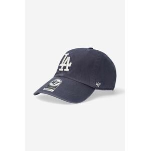 Bavlněná baseballová čepice 47brand MLB Los Angeles Dodgers s aplikací