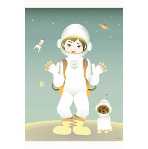 Vissevasse Plakát The Astronaut 50x70 cm