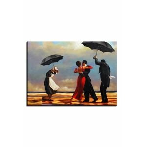 Reprodukce malovaná olejem Jack Vettriano "Śpiewający kamerdyner"