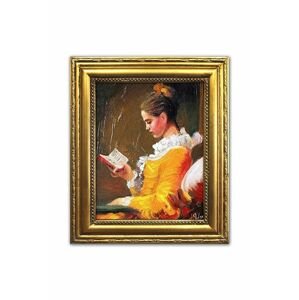 Olejomalba v rámu Jean Honore Fragonard, Czytająca dziewczyna