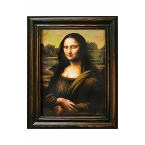 Olejomalba v rámu  Leonardo Da Vinci, Mona Lisa