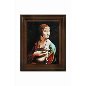 Olejomalba v rámu Leonardo Da Vinci, Dama z gronostajem