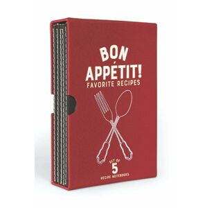 Designworks Ink sada poznámkových bloků na recepty Bon Appetit (5-pack)