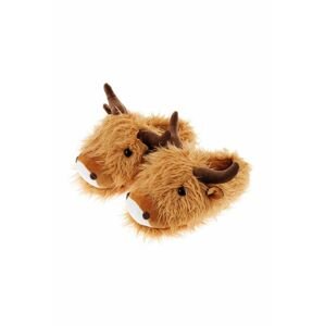 Pantofle Aroma Home Highland Cow Slippers