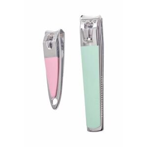 Nůžky na nehty Danielle Beauty Pastel Nail Clipper Duo 2-pack