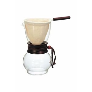 Přepadový set na vaření kávy Hario Woodneck Drip Pot 3 Cup