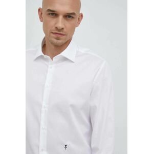 Košile Seidensticker bílá barva, slim, s klasickým límcem, 01.676550