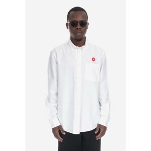 Košile Wood Wood Tod Shirt 10245301-1198 BRIGHT WHITE bílá barva, regular, s límečkem button-down