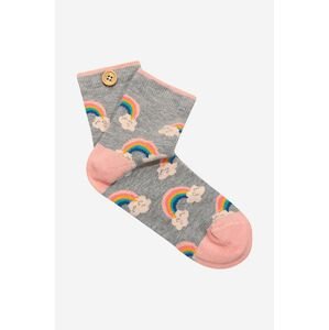 Dětské ponožky Cabaia MANON & EYDEN šedá barva