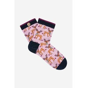 Dětské ponožky Cabaia MARGAUX & DENISE růžová barva