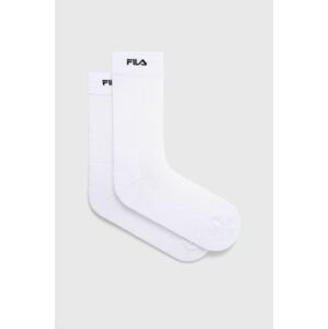 Ponožky Fila bílá barva