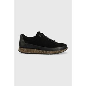 Semišové sneakers boty Birkenstock Honnef Low , černá barva