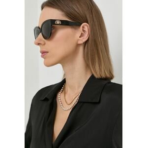 sluneční brýle Balenciaga dámské, černá barva