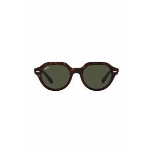 Sluneční brýle Ray-Ban GINA hnědá barva, 0RB4399